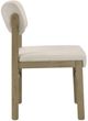 Coaster® Kehoe 2-Piece Cream/Natural Oak Dining Side Chair Set-5