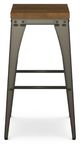 Amisco Customizable Upright Backless Bar Stool-1