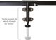 Malouf® Structures® Queen Hook-in Bed Rails with Center Bar-2