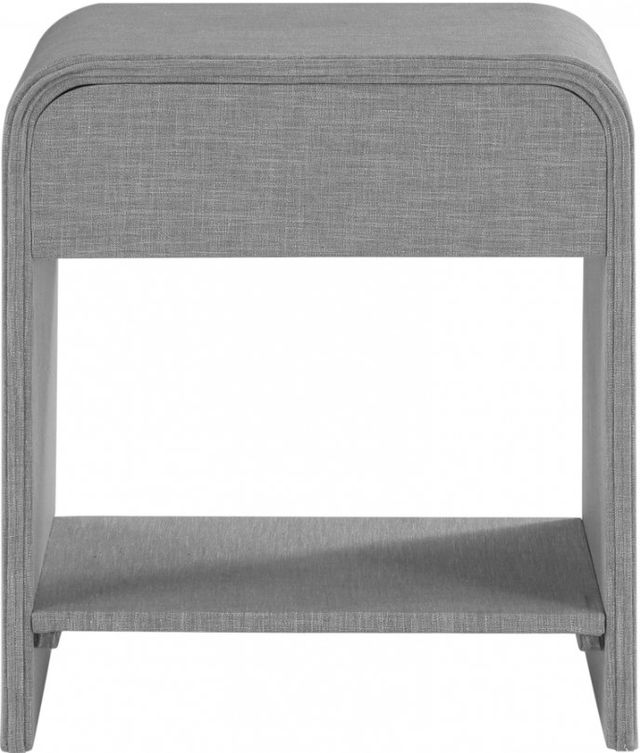 Meridian Furniture Medley Gray Nightstand-3