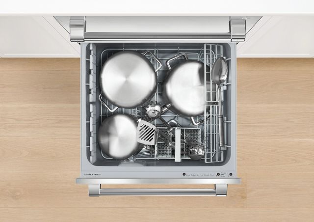 Fisher & Paykel Series 9 24" Stainless Steel Professional Tall Double DishDrawer™ dishwasher-3