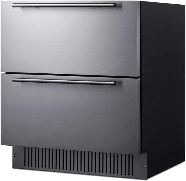 Summit® 30" Panel Ready Refrigerator Drawers-1