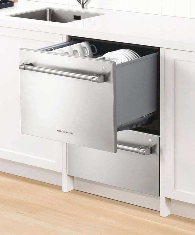 Fisher & Paykel Series 9 24" Stainless Steel Double DishDrawer™ Dishwasher-4