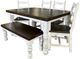 Vintage Furniture Mansion Ladder Back Dining Side Chair-2