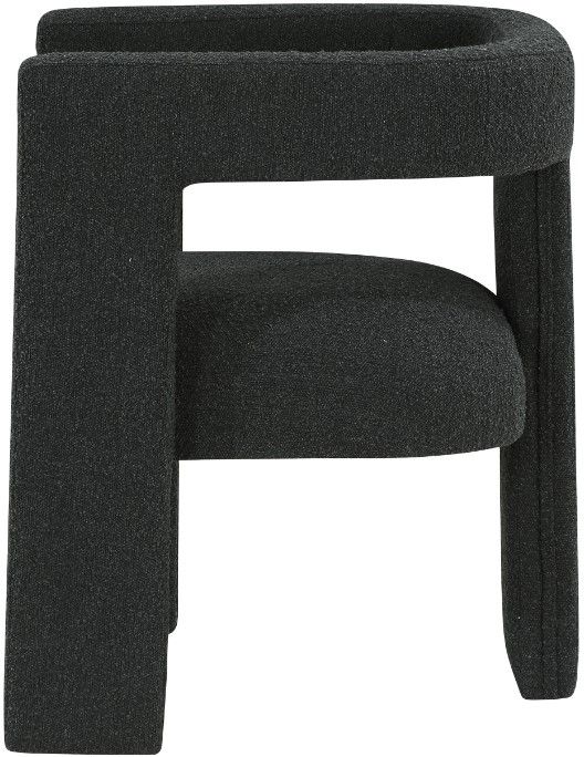 Coaster® Petra Boucle Black Upholstered Accent Side Chair-3