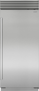 Sub-Zero® Classic Series 36" 22.8 Cu. Ft. Stainless Steel Left Hinge Column Refrigerator with Internal Water Dispenser-0