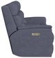 Flexsteel® Customizable Mason Power Reclining Loveseat with Console and Power Headrests-4