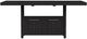 Elements International Transcend Charcoal Counter Dining Table-2