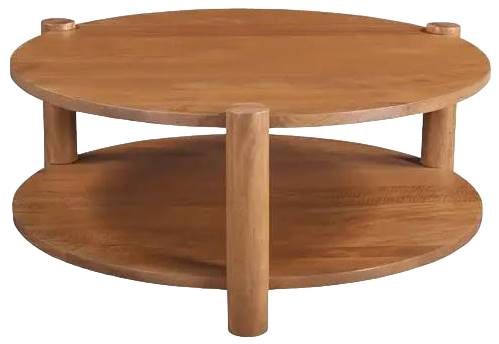 Moe's Home Collection Olsen Vintage Brown Coffe Table-0