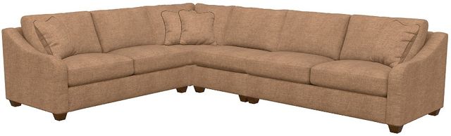 La-Z-Boy® Charlie Dusty Rose Sectional with Custom Layout Options-1