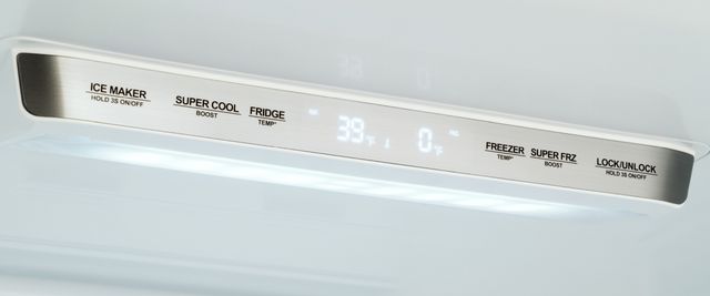 Bertazzoni Professional Series 36 in. 22.5 Cu. Ft. Stainless Steel Counter Depth French Door Refrigerator-2