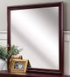 Bernards Chablis Cherry Dark Brown Mirror-0