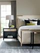 Caracole® Nite In Shining Armor Caracole Classic Pompeii Upholstered King Sleigh Bed-3