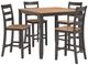 Signature Design by Ashley® Gesthaven 5-Piece Brown/Natural Counter Table Set-0