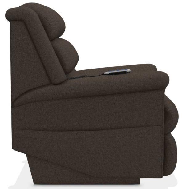 La-Z-Boy® Astor Platinum Earth Power Lift Recliner with Headrest and Lumbar-2
