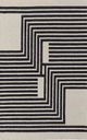 Feizy 8900F Maguire Ivory/Black 5'x8' Area Rug-0