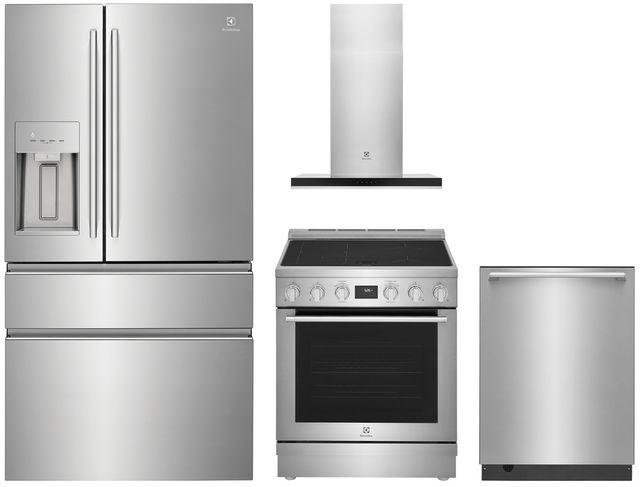 Electrolux® 4 Piece Stainless Steel Electric Kitchen Package-0