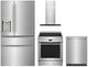 Electrolux® 4 Piece Stainless Steel Electric Kitchen Package-0