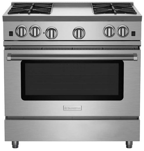 BlueStar® RNB Series 36" Color Match Pro Style Gas Range-0