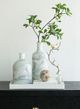 A & B Home Black/White Svirla Vase Swirl-3