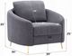 ACME Furniture Yuina Gray Chair-2