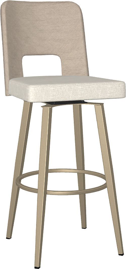 Amisco Customizable Chase Bar Swivel Stool-1