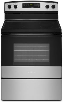 Amana® 30" Stainless Steel Freestanding Electric Range