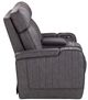 Parker House® Equinox Mercury Power Theater Reclining Loveseat with Headrest-3
