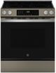 GE® 600 Series 30" Slate Slide-In Electric Range-0