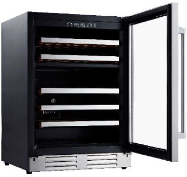 Vitara 24" Stainless Steel Wine Cooler-1