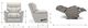 La-Z-Boy® Morrison Indigo Manual Wall Recliner-2