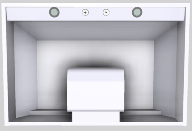 Vent-A-Hood® Designer Series 36" White Wall Mounted Range Hood-3