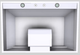 Vent-A-Hood® Designer Series 36" White Wall Mounted Range Hood-3
