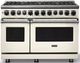 Viking® 7 Series 48'' Pure White Sealed Burner Pro Style Dual Fuel Range-0