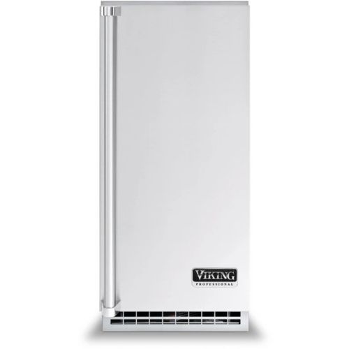 Viking® 15" 65 lb. Stainless Steel Ice Maker with Drain Pump-0