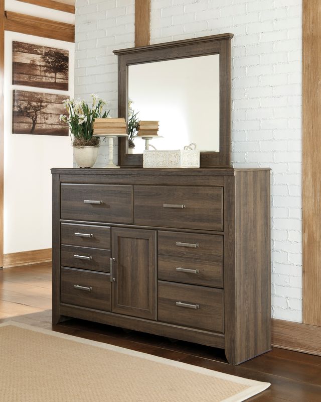 Signature Design by Ashley® Juararo Dark Brown Bedroom Mirror-1