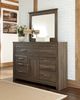 Signature Design by Ashley® Juararo Dark Brown Bedroom Mirror-1