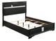 Coaster® Miranda 5-Piece Black Eastern King Bedroom Set-1