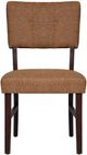 New Classic® Home Furnishings Tioga Brown Upholstered Dining Side Chair-2