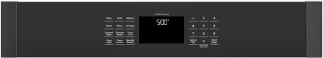 GE® 30" Black Electric Built In Single Oven-2