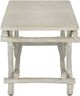 Currey & Company Luzon Portland/Faux Bois Bench/Table-2