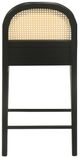 Armen Living Lucio 3-Piece Black/White Counter Stool Set-4