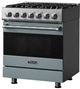 Viking® 3 Series 30" November Sky Pro Style Dual Fuel Range-3