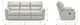 La-Z-Boy® Brooks Sand Manual Reclining Sofa-2