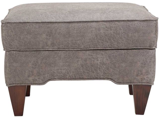 Marshfield Furniture Preston Brown/Gray Ottoman-1