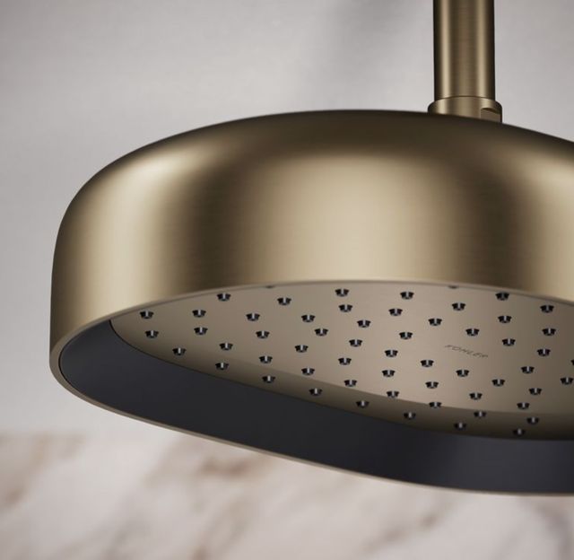 KOHLER® Statement® Vibrant Brushed Bronze 2.5 GPM 12" Single-Function Rainhead-4