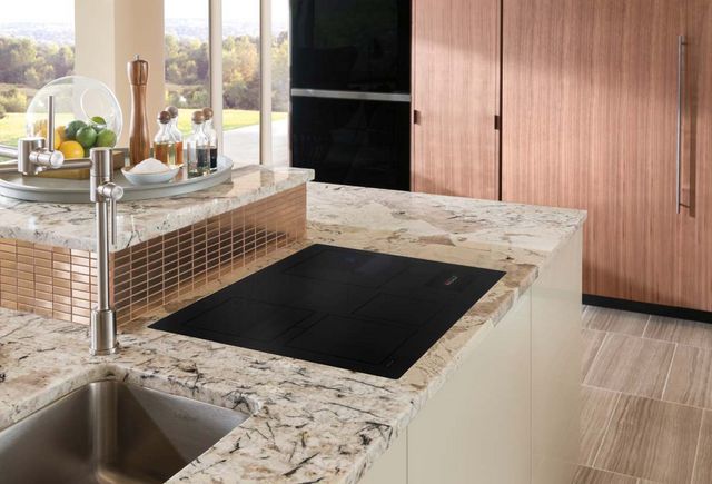 Wolf® 30" Black Induction Cooktop-1