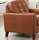 Hydeline® Aiden Nutmeg Brown Chair-2