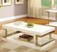 Furniture Of America® Meda White Coffee Table-1