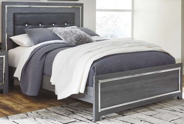 Signature Design by Ashley® Lodanna Gray Queen Panel Bed-5